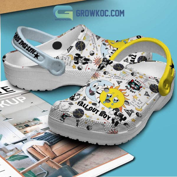 Fall Out Boy Full-Time Problem Part-Time Soulmate Crocs Clogs