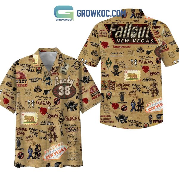 Fallout New Vegas Floors Have Teeth Hawaiian Shirts