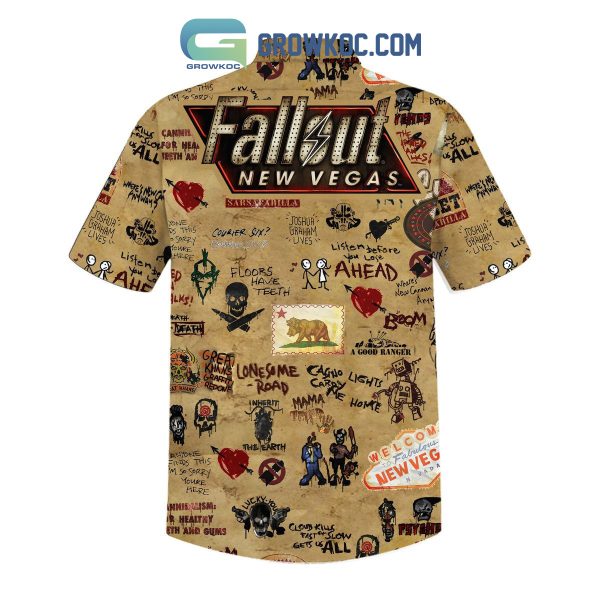 Fallout New Vegas Floors Have Teeth Hawaiian Shirts