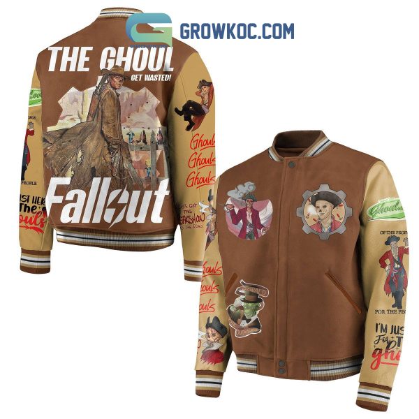 Fallout The Shoul Get Wasted Baseball Jacket