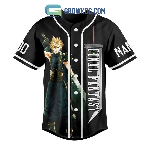 Final Fantasy Listen To My Story Love Personalized Baseball Jersey