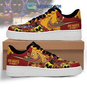 Five Nights At Freddy’s Freddy Fazbear’s Pizza Air Force 1 Shoes