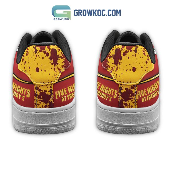 Five Nights At Freddy’s Freddy Fazbear’s Pizza Air Force 1 Shoes