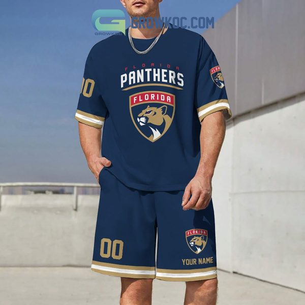 Florida Panthers Fan Personalized T-Shirt And Short Pants