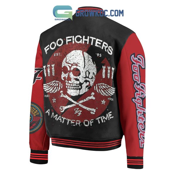 Foo Fighters A Matter Of Time Baseball Jacket