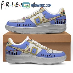 Friends America Sitcom Love Purple Air Jordan 1 Shoes