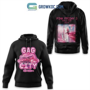 Gag City Nicki Minaj Pink Friday 2 Tour Hoodie Shirts Black Version