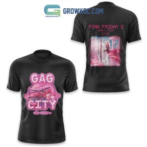 Gag City Nicki Minaj Pink Friday 2 Tour Hoodie Shirts Black Version