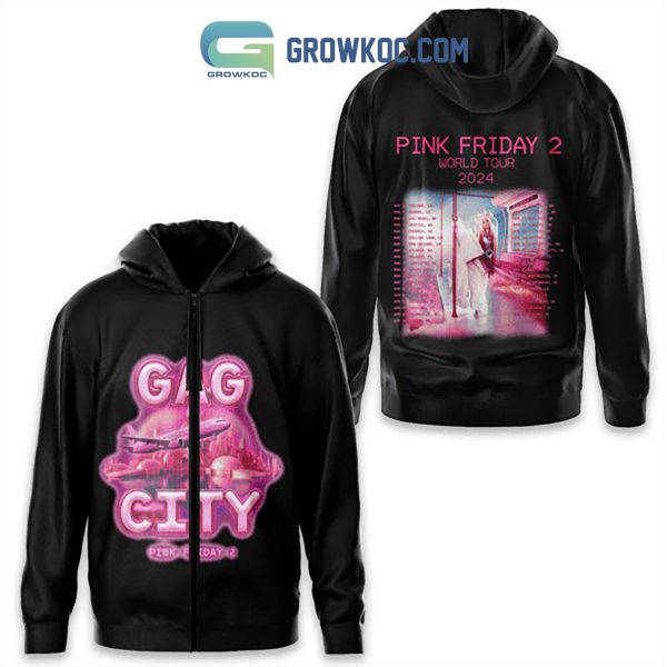 Gag City Nicki Minaj Pink Friday 2 Tour Hoodie Shirts Black Version