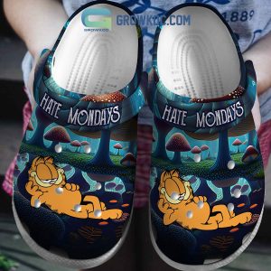Garfield And Friends Hate Mondays Crocs Clogs