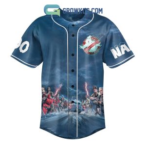 Ghostbusters Frozen Empire Personalized Baseball Jersey