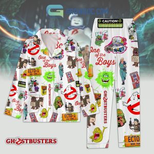 The Real Ghostbusters One Of The Boys Fleece Pajamas Set
