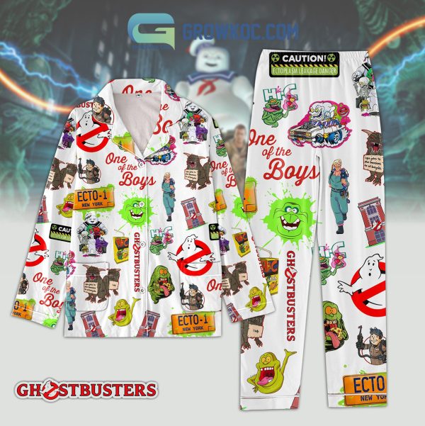 Ghostbusters One Of The Boys Polyester Pajamas Set