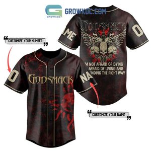 Godsmacks Fan Personalized Baseball Jersey
