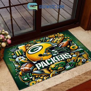 Green Bay Packers Lambeau Field Football Stadium Doormat