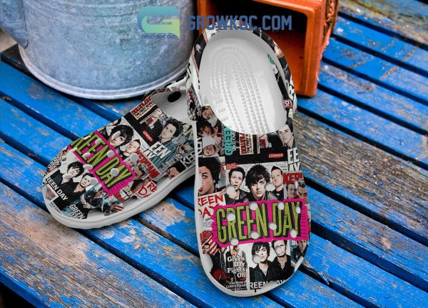 Green Day Boulevard Of Broken Dreams Crocs Clogs