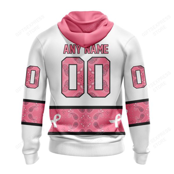 Hartford Wolf Pack Breast Cancer Personalized Hoodie Shirts