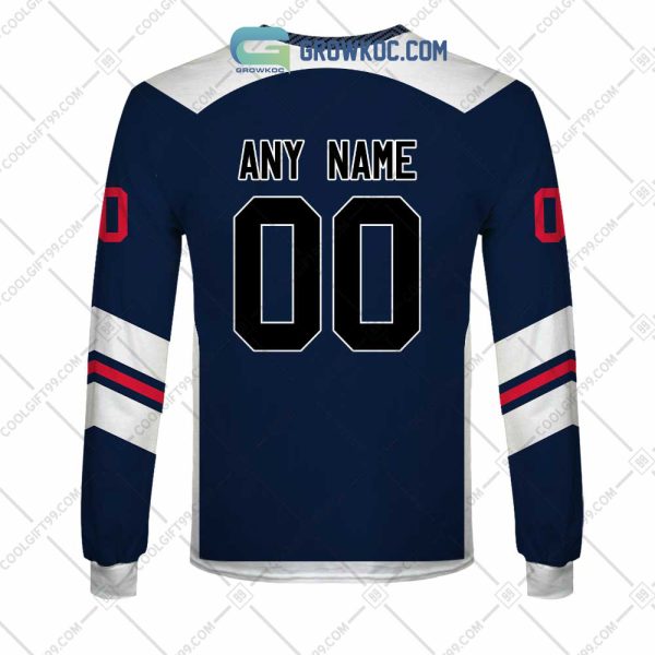 Hartford Wolf Pack AHL Color Home Jersey Personalized Hoodie T Shirt