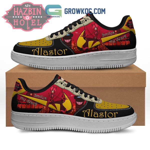 Hazbin Hotel Alastor Smile My Dear Air Force 1 Shoes