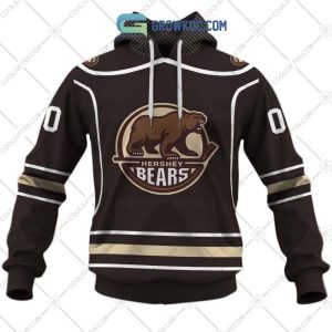 Hershey Bears AHL Color Home Jersey Personalized Hoodie T Shirt