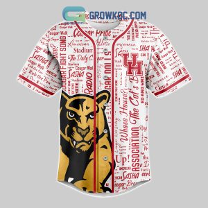 Houston Cougars Here Come The Coogs Personalized Baseball Jersey
