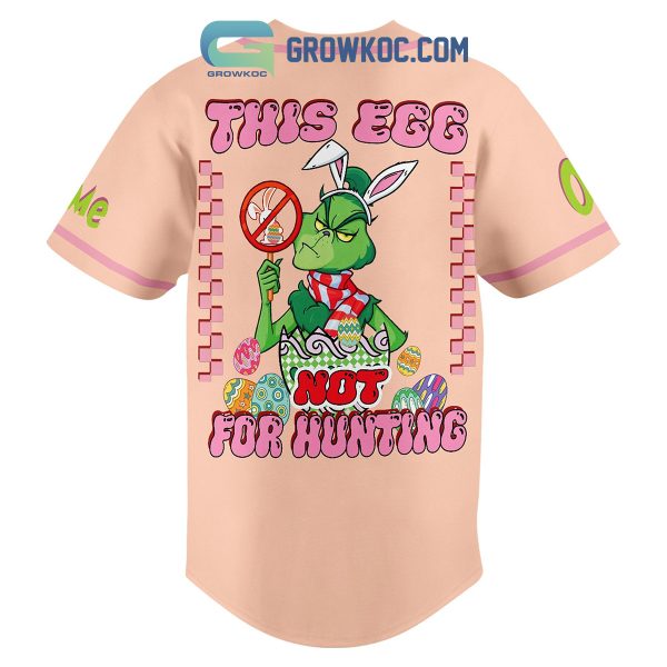 How The Grinch Stole Easter Personalized Baseball Jersey