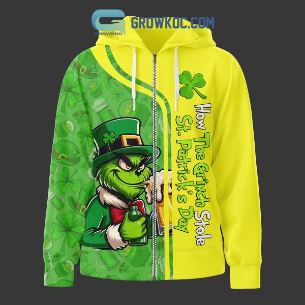 How The Grinch Stole ST.Patrick’s Day Hoodie T Shirt