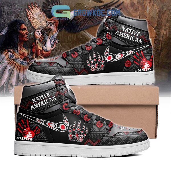 Indigenous Native American Air Jordan 1 Shoes
