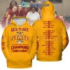 Iowa State Cyclones Big 12 Basketball Champions 2024 Back2back Red Version Hoodie Shirts