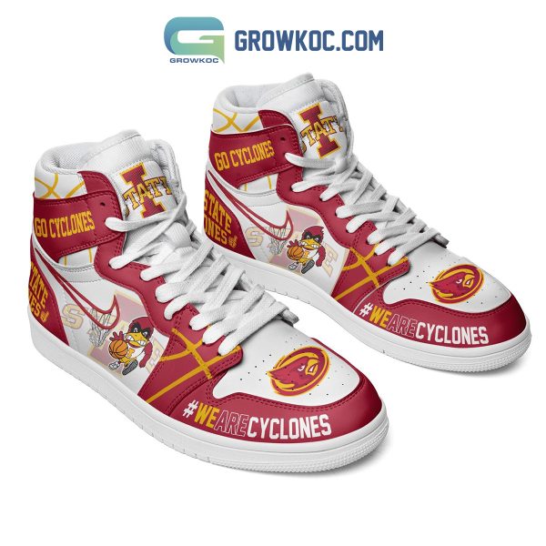 Iowa State Cyclones We Are Cyclones Air Jordan 1 Shoes