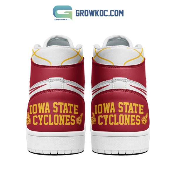Iowa State Cyclones We Are Cyclones Air Jordan 1 Shoes