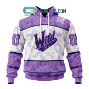 Iowa Wild AHL Color Home Jersey Personalized Hoodie T Shirt