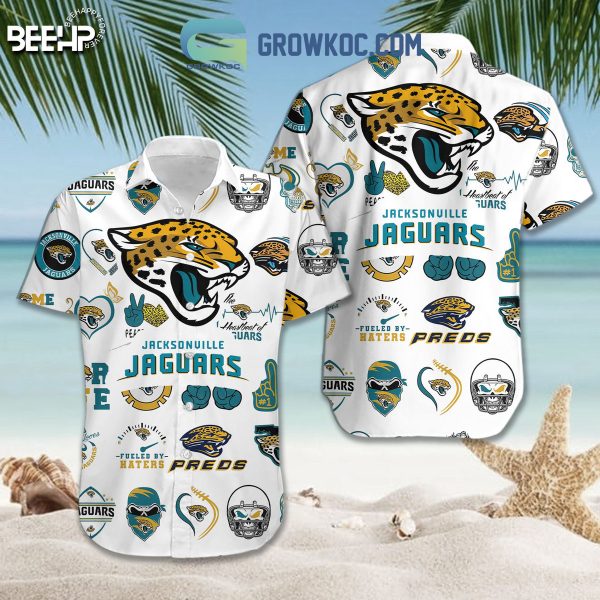 Jacksonville Jaguars Hawaiian Shirts And Shorts With Flip Flop