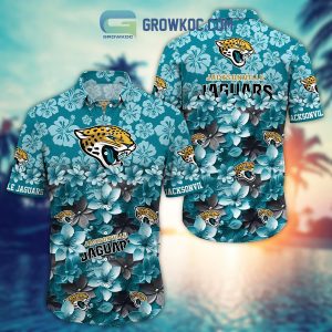Jacksonville Jaguars Hibiscus Summer Flower Hawaiian Shirt