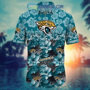 Jacksonville Jaguars Hibiscus Summer Flower Hawaiian Shirt