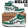 Jason Kelce Philadelphia Eagles Thank You Air Jordan 1 Shoes