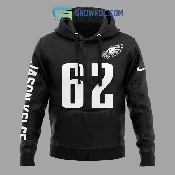 Jason Kelce Philadelphia Eagles Legend Black Version Hoodie Shirts