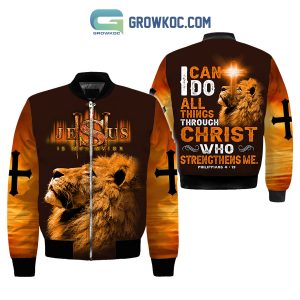 Jesus Is My Savior I Can Do All Things Through Christ Hawaiian Shirts Orange Version