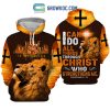 Jesus Is My Savior I Can Do All Things Through Christ Blue Design Hoodie Shirts
