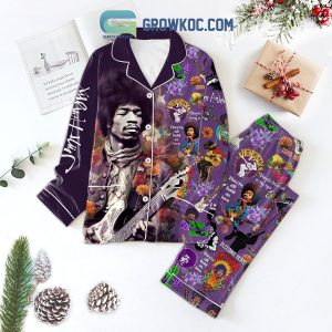 Jimi Hendrix They’re All Bold As Love Polyester Pajamas Set