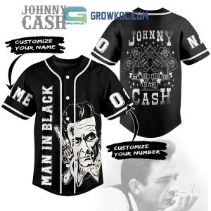 Johnny Cash Man In Black Don’t Take Your Guns To Town Personalized Baseball Jersey