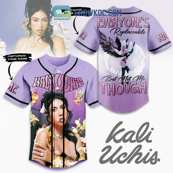Kali Uchis Everyone’s Replaceable But Not Me Though Personalized Baseball Jersey