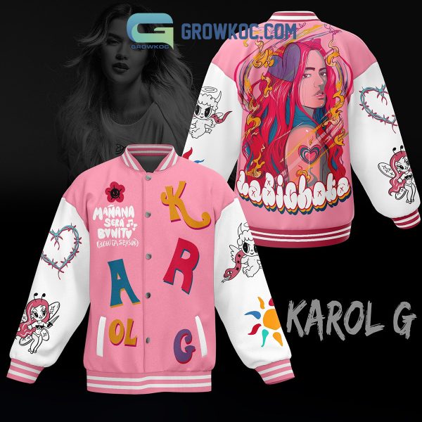 Karol G La Bichota Season Manana Sera Bonito Baby Baseball Jacket