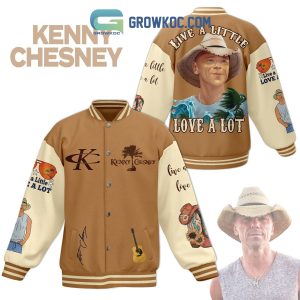 Kenny Chesney Live A Little Love A Lot Fan Baseball Jacket