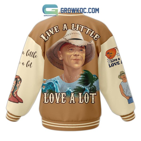 Kenny Chesney Live A Little Love A Lot Fan Baseball Jacket