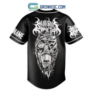 Killing Addiction Rock Band Black Design Personalized Baseball Jersey