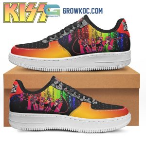 Kiss Rock Band Loving Healing Fan Air Force 1 Shoes