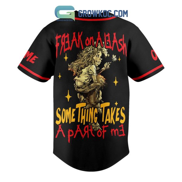 Korn Freak On A Leash Something Take Part Of Me Personalized Baseball Jersey