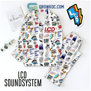 LCD Soundsystem Losing My Edge Polyester Pajamas Set