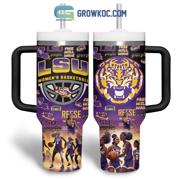 LSU Tigers Women’s Basketball Purple 40oz Tumbler